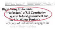 MIAC Right wing extremism